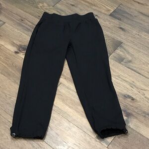 Woman Black Jogger Pants